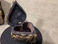 Ръчно декорирана кутия за бижута - бижутиера, снимка 6
