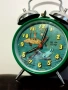 Стар анимиран будилник, настолен часовник, снимка 4