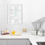 DEVELOP Магнитна бяла дъска 70x100 см с алуминиева рамка, снимка 3
