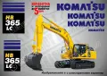 KOMATSU строителна техника и механизация стикери, снимка 8