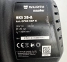 Wurth HKS 28-A - Мощен акумулаторен ръчен циркуляр 28V, снимка 8