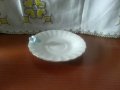 Стар български костен порцелан Бононя сет за чай , снимка 10