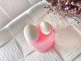 3D 2 яйца малко голямо яйце силиконов молд форма шоколад гипс свещ