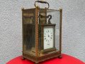 Каретен часовник репетир,будилник и гонг, снимка 2