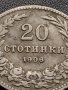 МОНЕТА 20 стотинки 1906г. Цар Фердинанд първи Български за КОЛЕКЦИЯ 35778, снимка 7