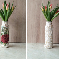 Ръчно направени вази за цветя, снимка 2 - Вази - 44583232