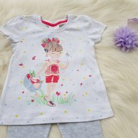 Клин и тениска 12-18 месеца - нови, снимка 3 - Комплекти за бебе - 29100846