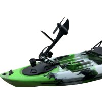 Риболовен Каяк С Педали – Scorpio Fish 12 – 3.66 Метра – Едноместен - Цвят Army Green / Sand, снимка 9 - Водни спортове - 40760840