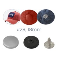 Копчета за обличане с пирон - За шапки - ПВЦ - 50бр, снимка 3 - Други - 42235945