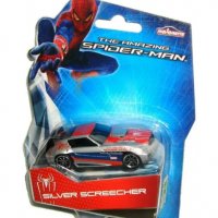 Количка Spider-Man Silver Screecher Majorette  , снимка 1 - Коли, камиони, мотори, писти - 37730027
