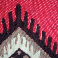 Декоративно килимче - двулицево, снимка 4 - Антикварни и старинни предмети - 42699308