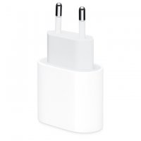 Мрежово зарядно устройство, iPhone 11 Pro, 1xType-C PD, 5V/3.0A, Бял, снимка 1 - Оригинални зарядни - 35167036