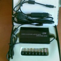 Адаптер зарядно за лаптоп 100w Meind комбинирано 220v/12v 100W Notebook power adapter зарядно,Захран, снимка 5 - Захранвания и кутии - 13066140