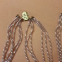 Изкуствени перли от около 1940г, снимка 3 - Колиета, медальони, синджири - 32075378