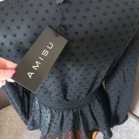 Нова дамска блуза Amisu, снимка 10 - Блузи с дълъг ръкав и пуловери - 42055885