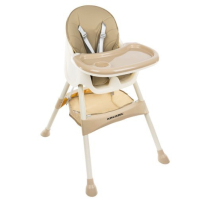 Бебешки стол за хранене 3в1, KRUZZEL, снимка 1 - Столчета за хранене - 44782247