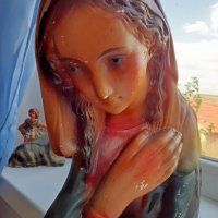 Мария Магдалена религиозна пластика статуя фигура, снимка 7 - Статуетки - 34101552