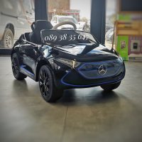 ТОП ЦЕНА!НОВО!Акумулаторен джип Mercedes EQA с 12V батерия,EVA гуми,кожена седалка, снимка 6 - Детски велосипеди, триколки и коли - 39598432