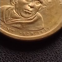 Възпоменателна монета 1 долар ANDREW JACKSON 7 президент на САЩ (1829-1837) за КОЛЕКЦИЯ 38025, снимка 6 - Нумизматика и бонистика - 40765452