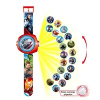 Детски часовник с проектор, Avengers , снимка 2 - Друга електроника - 42792367