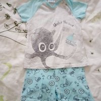 Летни бебешки дрешки ръст 80/86 см, снимка 4 - Комплекти за бебе - 35649163