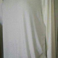 Мека рипсена блуза, в цвят светло екрю🍀👚L, XL🍀👚арт.1010, снимка 1 - Блузи с дълъг ръкав и пуловери - 30553538