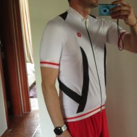 Castelli  jersey за колоездене, снимка 8 - Спортни дрехи, екипи - 33787116
