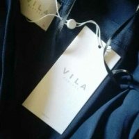 Нова тъмно синя рокля  на "Vila" ПРОМОЦИЯ - 20лв.👗🍀M(40)р-р👗🍀арт.647, снимка 8 - Рокли - 29707769