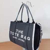 Луксозна Черна чанта Marc Jacobs The Tote Bag/SG-E30, снимка 2 - Чанти - 42900647