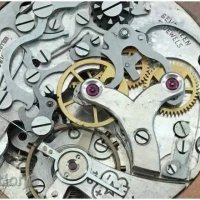 Златен мъжки ръчен часовник от розово злато хронограф CHRONOGRAPHE SUISSE, снимка 7 - Мъжки - 22907742