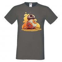 Мъжка тениска Star Wars BB-8 Star Wars Игра,Изненада,Подарък,Геймър, , снимка 17 - Тениски - 36808565