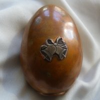 Старо великденско гръцко яйце, снимка 1 - Антикварни и старинни предмети - 39726566