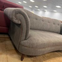 Кафяво - зелен диван от плат тройка, снимка 5 - Дивани и мека мебел - 40781053