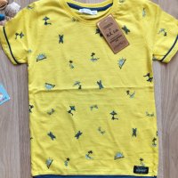 Тениска NK в жълто, снимка 2 - Детски тениски и потници - 29121267