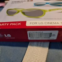 LG 3d cinema  4броя очила, снимка 3 - Стойки, 3D очила, аксесоари - 42894437