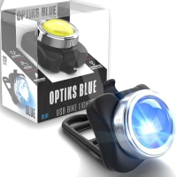 PS1200-BLUE Предна и OPTIKS-BLUE Аварийна патрулна велосипедна светлина, снимка 4 - Аксесоари за велосипеди - 44585258