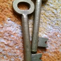Стари бронзови ключове - 6647, снимка 6 - Други ценни предмети - 27264622