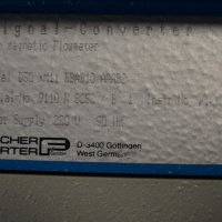 конвертор Fischer Porter signal converter D50 XM11, снимка 6 - Резервни части за машини - 34514658