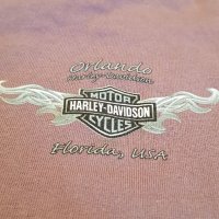 Original Women's HARLEY-DAVIDSON Motor Cycles Orlando Florida USA Long Sleeve Shirt Made in U.S.A., снимка 5 - Блузи с дълъг ръкав и пуловери - 35367859