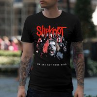 Метъл тениска Slipknot 7 модела и всички размери, снимка 4 - Тениски - 28395274