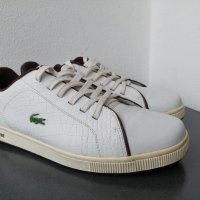 LACOSTE-100% Оригинал Естествена кожа-№47 , снимка 2 - Маратонки - 44363968