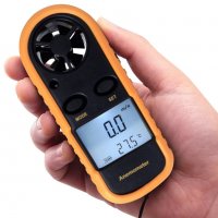 Цифров анемометър термометър с компактни размери, снимка 10 - Други инструменти - 21807784