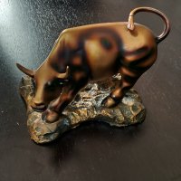 Сувенир бик за декорация, снимка 2 - Декорация за дома - 35533761