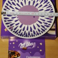 Kолекционерска порцеланова чиния '' Milka '', снимка 5 - Чинии - 37841040