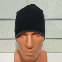 Нова зимна мъжка черна шапка, снимка 5 - Шапки - 30808255