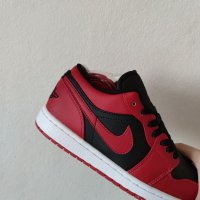 Nike Air Jordan 1 Low Reverse Bred Нови Оригинални Обувки Червени Черни Размер 42 Номер Маратонки , снимка 10 - Маратонки - 39174824