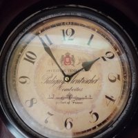 Старинен часовник и барометър, снимка 16 - Стенни часовници - 33873112
