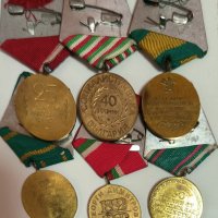 Лот от 6 броя български медали, снимка 2 - Антикварни и старинни предмети - 42211353