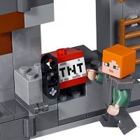 Употребявано Lego Minecraft - Каменни приключения (21147), снимка 5 - Конструктори - 39709054