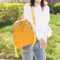 Дамска чанта - раница Meryem Yellow, снимка 3 - Раници - 37915757